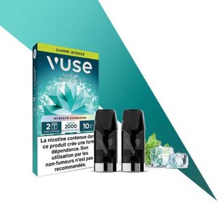 Menthe Ice 2 recharges Vuse à 5.49€ seulement – Offre promo, prix cassé, petit prix !