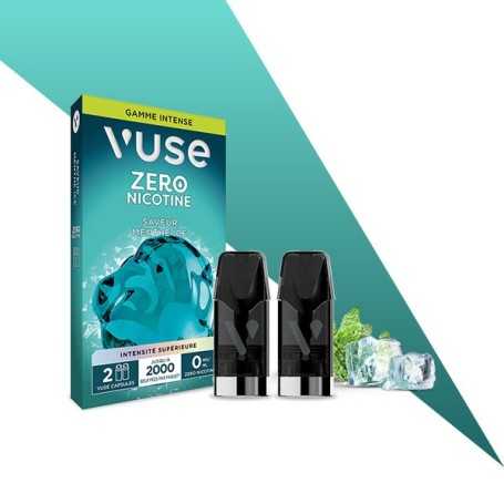 Menthe Ice 2 recharges Vuse à 5.49€ seulement – Offre promo, prix cassé, petit prix !