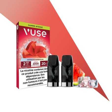 Pasteque Ice 2 recharges Vuse à 5.49€ seulement – Offre promo, prix cassé, petit prix !