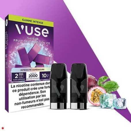 Fruit de la passion Ice 2 recharges Vuse à 5.49€ seulement – Offre promo, prix cassé, petit prix !