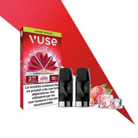 Fraise Ice 2 recharges Vuse à 5.49€ seulement – Offre promo, prix cassé, petit prix !