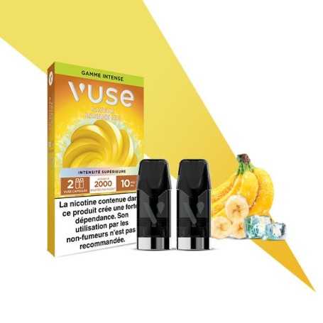 Banane Ice 2 recharges Vuse à 5.49€ seulement – Offre promo, prix cassé, petit prix !
