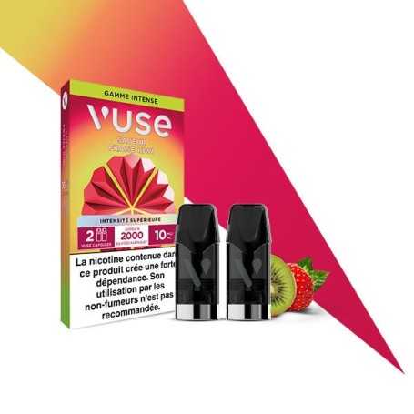 Fraise Kiwi 2 recharges Vuse à 5.49€ seulement – Offre promo, prix cassé, petit prix !