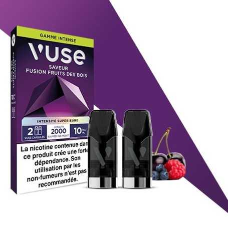 Fusion Fruits des Bois 2 recharges Vuse à 5.49€ seulement – Offre promo, prix cassé, petit prix !