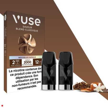 Blend Classique 2 recharges Vuse à 5.49€ seulement – Offre promo, prix cassé, petit prix !
