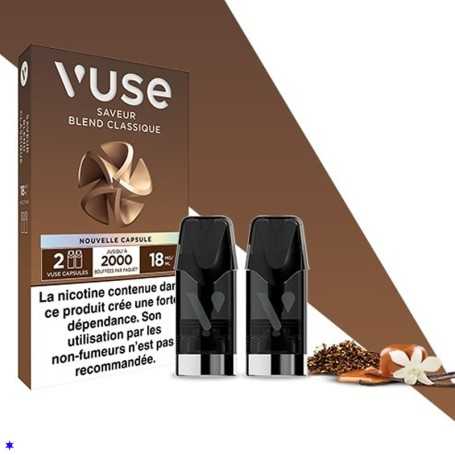 Blend Classique 2 recharges Vuse à 5.49€ seulement – Offre promo, prix cassé, petit prix !